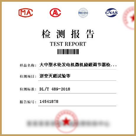 大中型水輪發(fā)電機(jī)微機(jī)勵磁調(diào)節(jié)器檢測